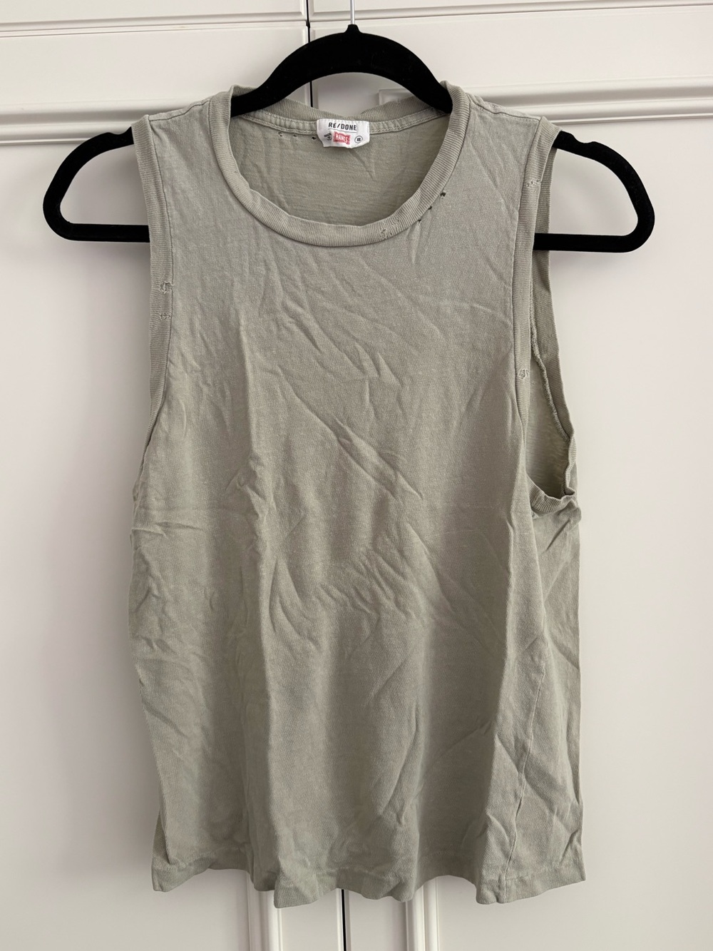 RE/DONE x Hanes Distressed Tank Top – XS